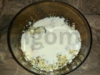 Hachapuri su varške ant kefyro Žingsnis 3