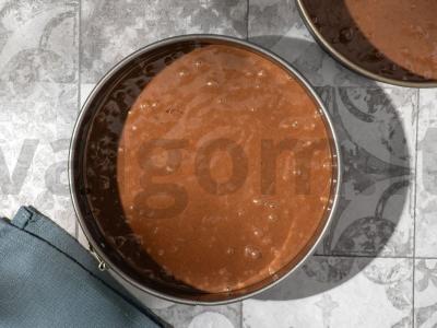 Tortas su žemės riešutų sviestu ir traškučiais Žingsnis 3