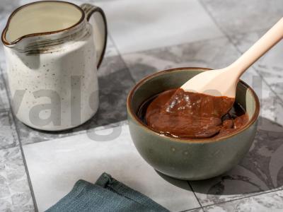 Tortas su žemės riešutų sviestu ir traškučiais Žingsnis 4