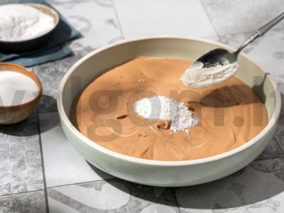 Tortas su žemės riešutų sviestu ir traškučiais Žingsnis 6