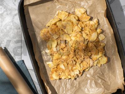 Tortas su žemės riešutų sviestu ir traškučiais Žingsnis 9