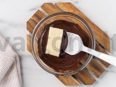 Tortas „Opera“ su migdolais Žingsnis 13