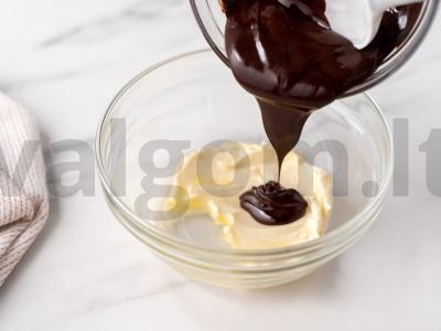 Tortas „Opera“ su migdolais Žingsnis 14