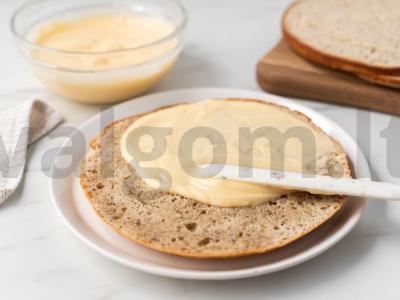 Tortas „Opera“ su migdolais Žingsnis 16