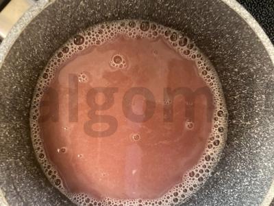 Oro vyšnių pudingas su manų kruopomis Žingsnis 2