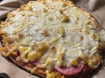 Skani pica be vargo pagrindine nuotrauka