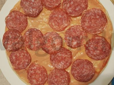 Sultinga pica „Pepperoni“ Žingsnis 3