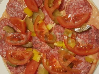 Sultinga pica „Pepperoni“ Žingsnis 6