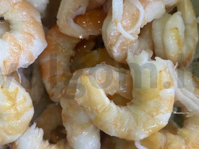 Stikliniai makaronai su grietinėlės krevetėmis Žingsnis 4