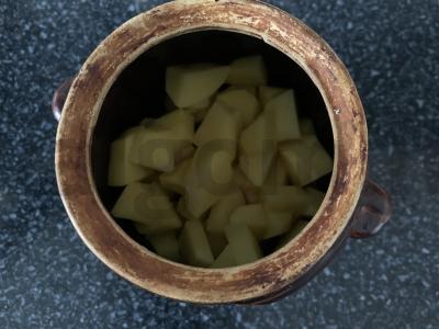 Sriuba su šonine ir žirniais pietums Žingsnis 5