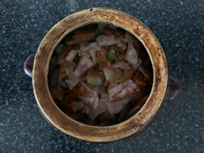 Sriuba su šonine ir žirniais pietums Žingsnis 7