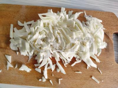 Šči su silkėmis ir kopūstais Žingsnis 2