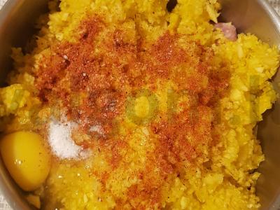 Kotletai su moliūgu orkaitėje Žingsnis 6