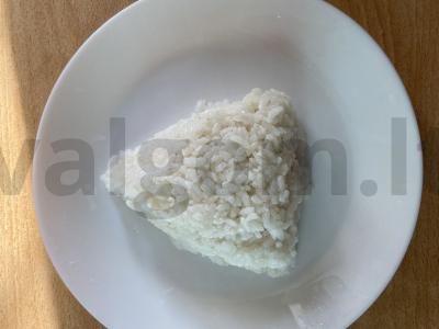 Onigiri su tunu ir ryžiais Žingsnis 3