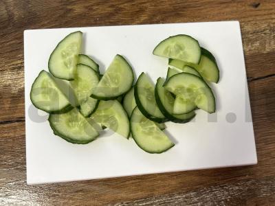 Vegetariškas salotas su kuskusu ir daržovėmis Žingsnis 3