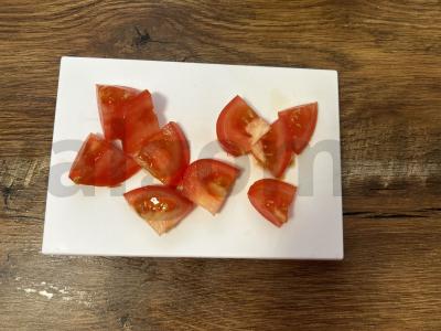 Vegetariškas salotas su kuskusu ir daržovėmis Žingsnis 4