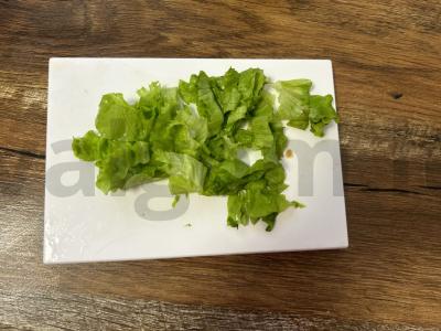 Vegetariškas salotas su kuskusu ir daržovėmis Žingsnis 5