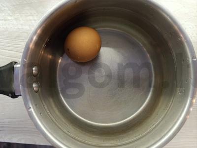 Užkandis ant krekerių „Krabų“ Žingsnis 1