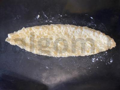 Adžarų hachapuri iš varškės tešlos Žingsnis 4