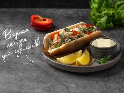 Krabų dešrelė pagrindine nuotrauka