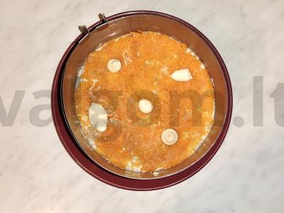 Sluoksniuotas salotas su karštai rūkyta skumbrija Žingsnis 7