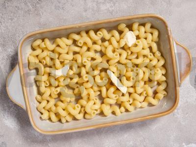 Makaronai su pomidorais ir sūriu orkaitėje Žingsnis 3