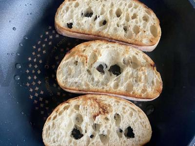 Brusketa su karpaču Žingsnis 1