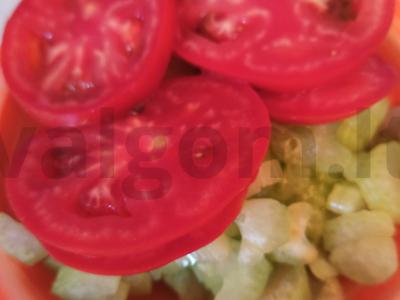 Lašiša su daržovėmis, kepta orkaitėje Žingsnis 3