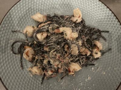 Pasta su krevetėmis ir džiovintais pomidorais Žingsnis 4