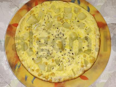 Švelnus kiaušinių pusryčių „Kukurūzija“ pagrindine nuotrauka