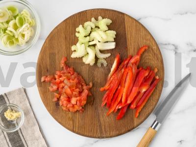 Lęšių sriuba su daržovėmis Žingsnis 2