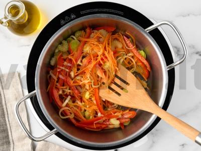 Lęšių sriuba su daržovėmis Žingsnis 3