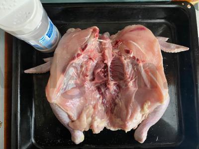 Kepama vištiena orkaitėje „Namų būdu“ Žingsnis 3