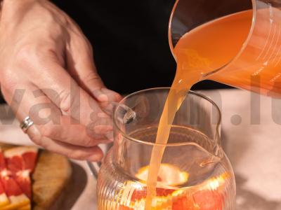 Greipfrutų vynas Žingsnis 2