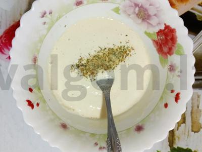 Menkių filė alaus tešloje Žingsnis 3