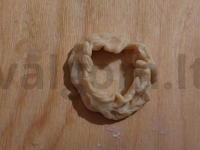 Saldžioji krepšelio su mėlynėmis Žingsnis 3