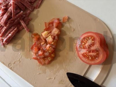 Karšti sumuštiniai su Prahos dešra orkaitėje Žingsnis 5