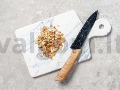 Obuolių pyragas su riešutais Žingsnis 6