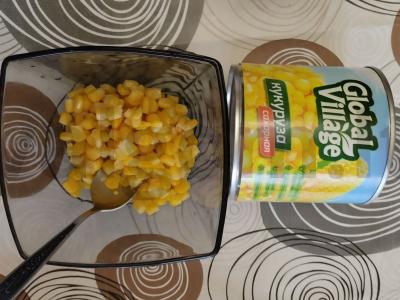 Jautienos liežuvis su kukurūzais ir saldžiaisiais paprikomis Žingsnis 1