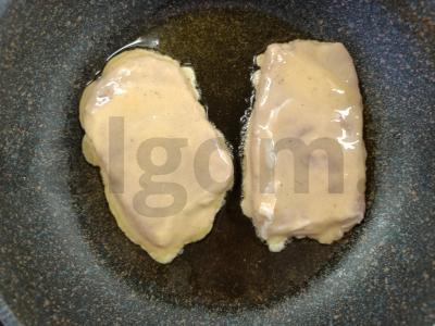 Kiaulienos kepsniai tešloje Žingsnis 4