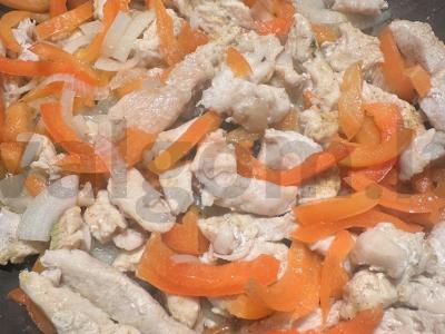 Kaukazo daržovės su funčozu Žingsnis 4