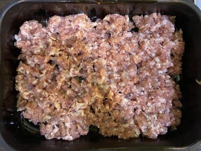 Bulvės su naminiu faršu, keptos po sūrio-majonezo padažu Žingsnis 1