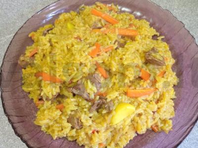 Plovas su vištienos širdelėmis Žingsnis 10