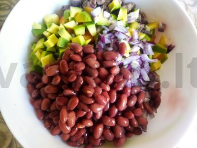 Vyrų salotas su jautiena Žingsnis 7