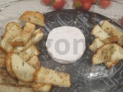 Kamamberas su itališkomis žolelėmis ir skrudinta duona Žingsnis 3