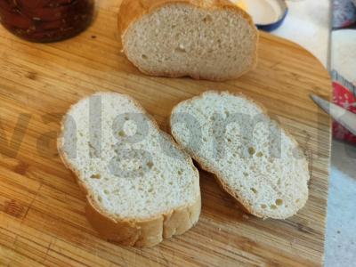 Sumuštiniai su džiovintais pomidorais ir žuvies ikrais Žingsnis 1