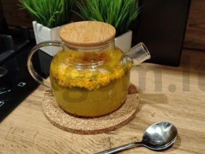 Mango arbata su šaltalankiais ir vanile pagrindine nuotrauka