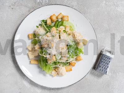 Vegetariškas „Cezario“ salotas su majonezu Žingsnis 4