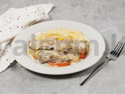 Šamas, keptas su daržovėmis pagrindine nuotrauka