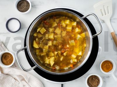 Daržovių sriuba su moliūgu Žingsnis 5